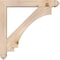 Ekena Millwork Imperial Arts and Crafts Smooth Bracket w/ Offset Brace, Douglas Fir, 5 1/2"W x 32"D x 32"H BKT0604X32X32IMP03SDF - alternate 2